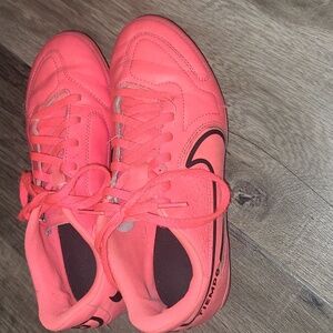 Girl's size 6Y soccer cleats